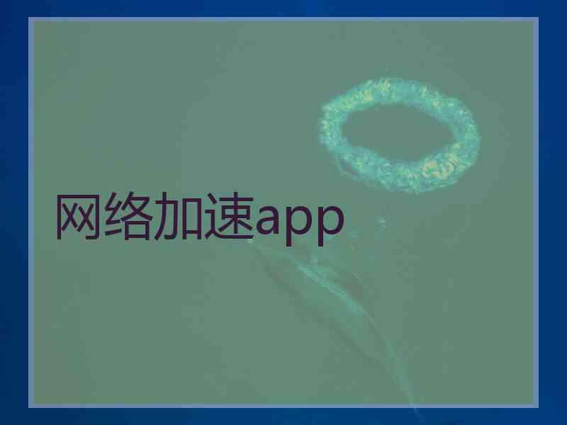 网络加速app