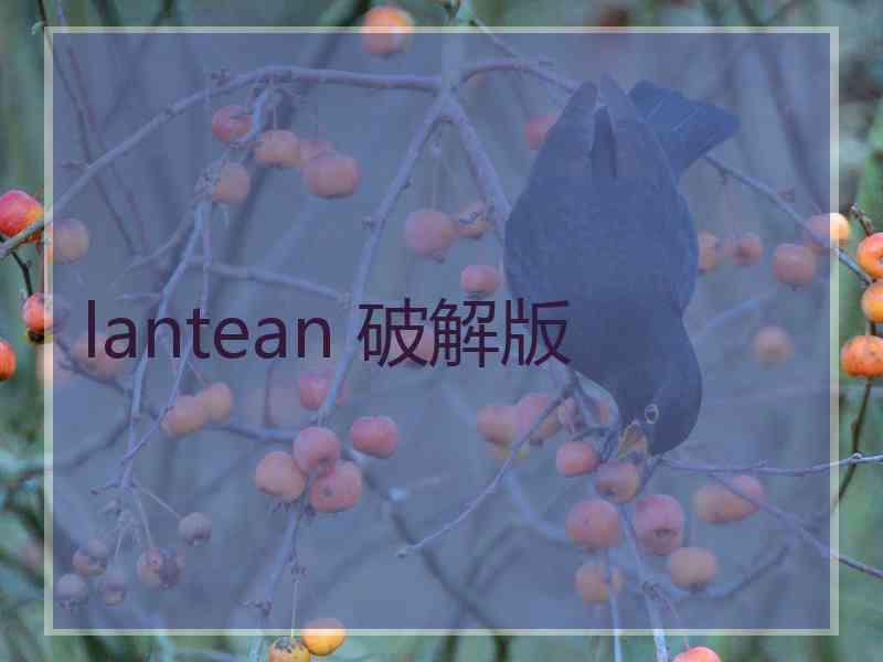 lantean 破解版