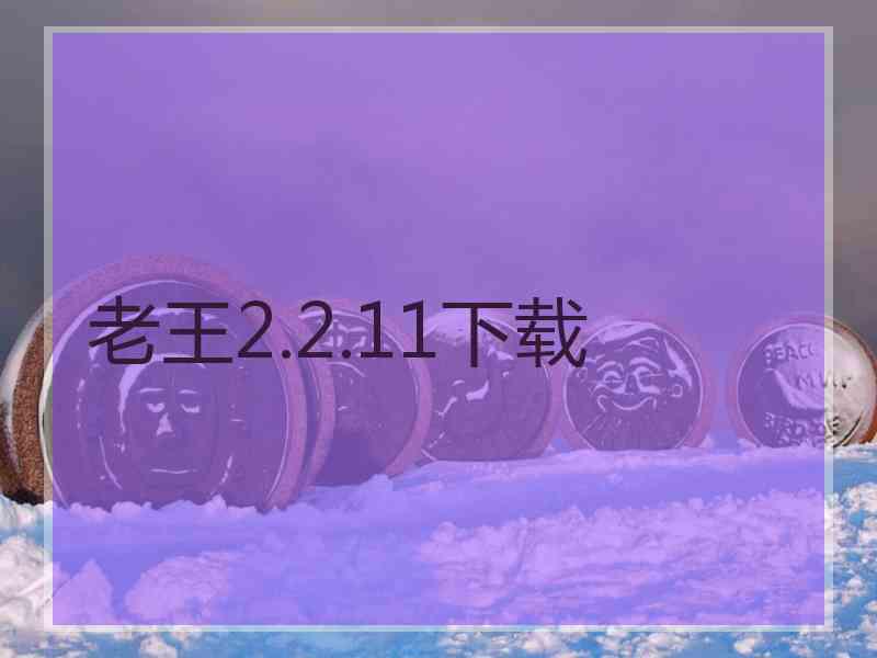 老王2.2.11下载