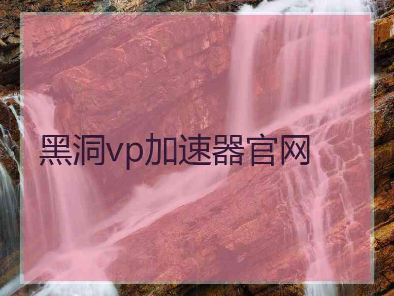 黑洞vp加速器官网