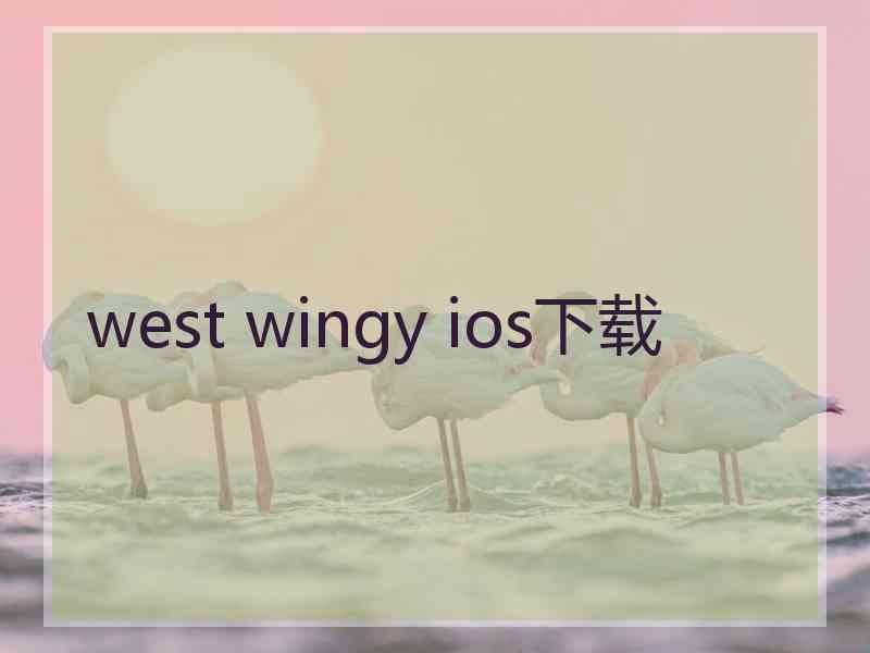 west wingy ios下载