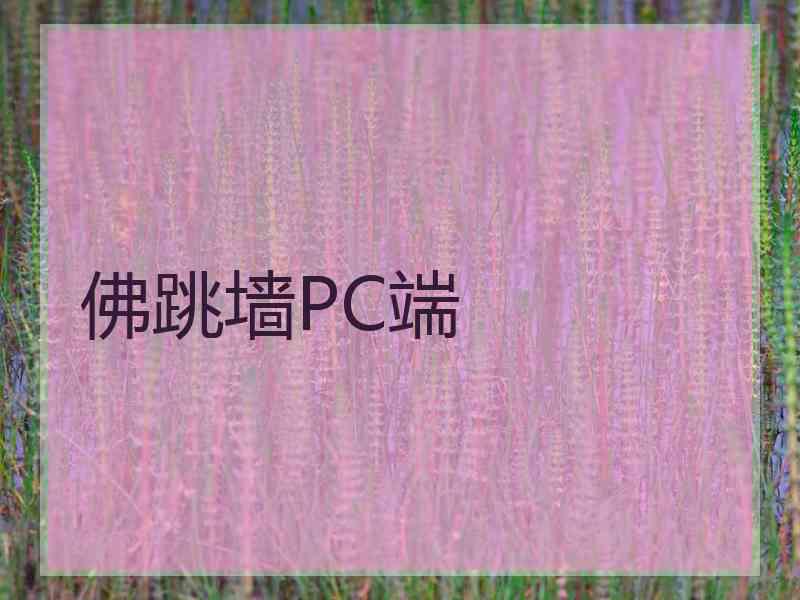 佛跳墙PC端